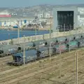 A goods yard near the docks, An Olympic Road Trip from Diss to Marseille, France - 3rd August 2024