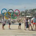 Another queue for some water, Hannah and Olympic ILCA 6 Sailing, Marseille, France - 5th August 2024