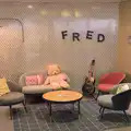 A Fred-themed corner , Hannah and Olympic ILCA 6 Sailing, Marseille, France - 5th August 2024