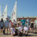 Nosher joins in with the Team Snellgrove photo, Hannah and Olympic ILCA 6 Sailing, Marseille, France - 5th August 2024