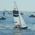 The Australian mixed 470, Hannah and Olympic ILCA 6 Sailing, Marseille, France - 5th August 2024