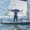 A Belgian sailor, Hannah and Olympic ILCA 6 Sailing, Marseille, France - 5th August 2024