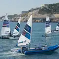 The ILCA 6 fleet returns, Hannah and Olympic ILCA 6 Sailing, Marseille, France - 5th August 2024