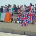 Irish and GB fans on the pier, Olympic Non-Sailing, Notre Dame, and the Journey Home, Marseille, France - 8th August 2024