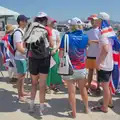 A Cayman Islands sailor comes over for a chat, Olympic Non-Sailing, Notre Dame, and the Journey Home, Marseille, France - 8th August 2024