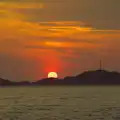 The sun sets over Marseille, Olympic Non-Sailing, Notre Dame, and the Journey Home, Marseille, France - 8th August 2024