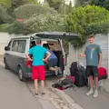 We load up the van for the long drive back, Olympic Non-Sailing, Notre Dame, and the Journey Home, Marseille, France - 8th August 2024