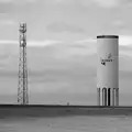 A very French water tower, Olympic Non-Sailing, Notre Dame, and the Journey Home, Marseille, France - 8th August 2024