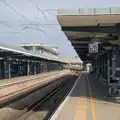 Waiting on Platform 5b at Ashford International, Olympic Non-Sailing, Notre Dame, and the Journey Home, Marseille, France - 8th August 2024