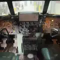 Another older flight deck, Flying in a Dragon Rapide, IWM Duxford, Cambridgeshire - 17th August 2024