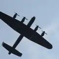 The BBMF Lancaster unexpectedly flies over the pub, A Trip to Ickworth House with Sis, Horringer - 19th August 2024