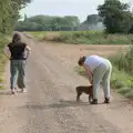 Jules lets Luna off the lead for a bit, A Trip to Ickworth House with Sis, Horringer - 19th August 2024