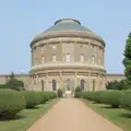 The re-roofed rotunda of Ickworth, A Trip to Ickworth House with Sis, Horringer - 19th August 2024