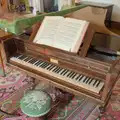 A vintage piano, A Trip to Ickworth House with Sis, Horringer - 19th August 2024