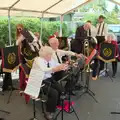 The band sets up, A Summer Party, and the GSB at Walsham le Willows, Suffolk - 26th August 2024