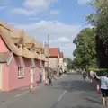 Nice new thatching on a house on the High Street, A Summer Party, and the GSB at Walsham le Willows, Suffolk - 26th August 2024