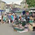 It's heaving at the Friday market in Diss, The Death of the Feather Factory, Diss, Norfolk - 30th August 2024