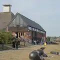 The café block at Snape Maltings, A Protest on the Beach, Aldeburgh, Suffolk - 1st September 2024