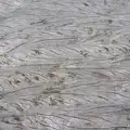 An interesting wood grain in the giant table, A Protest on the Beach, Aldeburgh, Suffolk - 1st September 2024