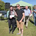 A convincing Roy Scheider wins the adult prize, Palgrave Players Busking and the GSB at Pulham Market, Norfolk - 14th September 2024