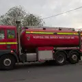 The foam unit has arrived from Hethersett, A Major Fire at Suffolk Highways, Brome, Suffolk - 15th September 2024