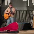 Lewis plays some guitar, Palgrave Players do "Once", Garboldisham, Norfolk - 18th September 2024