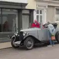 A classic motor on St. Nicholas Street, Diss Heritage Transport Festival and the GSB at Wickham Skeith - 22nd September 2024