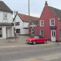 A lone car on Pump Hill, Diss Heritage Transport Festival and the GSB at Wickham Skeith - 22nd September 2024