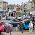 Classic cars in the market place, Diss Heritage Transport Festival and the GSB at Wickham Skeith - 22nd September 2024