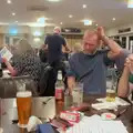 Wavy scratches his head, A Quiz at Diss Golf Club, Stuston - 18th October 2024