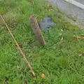 There's a discarded broom by the A143, A Quiz at Diss Golf Club, Stuston - 18th October 2024