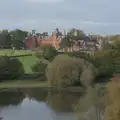 Framlingham College across the Mere, The Witchfinder General at Framlingham Castle, Suffolk - 26th October 2024