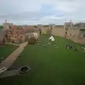 A view of Framlingham's courtyard, The Witchfinder General at Framlingham Castle, Suffolk - 26th October 2024