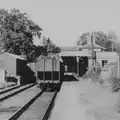 Framlingham station and its platform, The Witchfinder General at Framlingham Castle, Suffolk - 26th October 2024