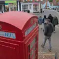 The top of a K6 phone box, The Witchfinder General at Framlingham Castle, Suffolk - 26th October 2024