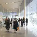 Glass and tubes in El Prat airport, A Trip to Lloret de Mar, Catalonia, Spain - 27th October 2024