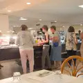 Harry gets some food in from the buffet, A Trip to Lloret de Mar, Catalonia, Spain - 27th October 2024