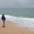 Harry looks out at the Mediterranean, A Trip to Lloret de Mar, Catalonia, Spain - 27th October 2024