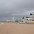 The deserted beach of Lloret de Mar, A Trip to Lloret de Mar, Catalonia, Spain - 27th October 2024