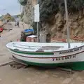 Another fishing boat on the seafront, A Trip to Lloret de Mar, Catalonia, Spain - 27th October 2024