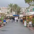 Café culture along the seafront, A Trip to Lloret de Mar, Catalonia, Spain - 27th October 2024