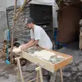 Bread is baked on the street, A Return to Girona, Catalunya, Spain - 29th October 2024