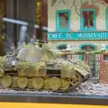 A model of a Panzer tank in Normandy, A Return to Girona, Catalunya, Spain - 29th October 2024