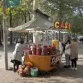 Another chestnut seller, A Return to Girona, Catalunya, Spain - 29th October 2024