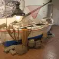 A fishing boat in the Museum of Women, A Postcard From Tossa de Mar, Catalunya, Spain - 30th October 2024