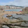 A view of Lloret from the other end of the beach, Halloween and Flamenco Guitar, Lloret de Mar, Catalunya, Spain - 31st October 2024