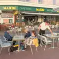 Outside the Restaurant Maxim, Halloween and Flamenco Guitar, Lloret de Mar, Catalunya, Spain - 31st October 2024