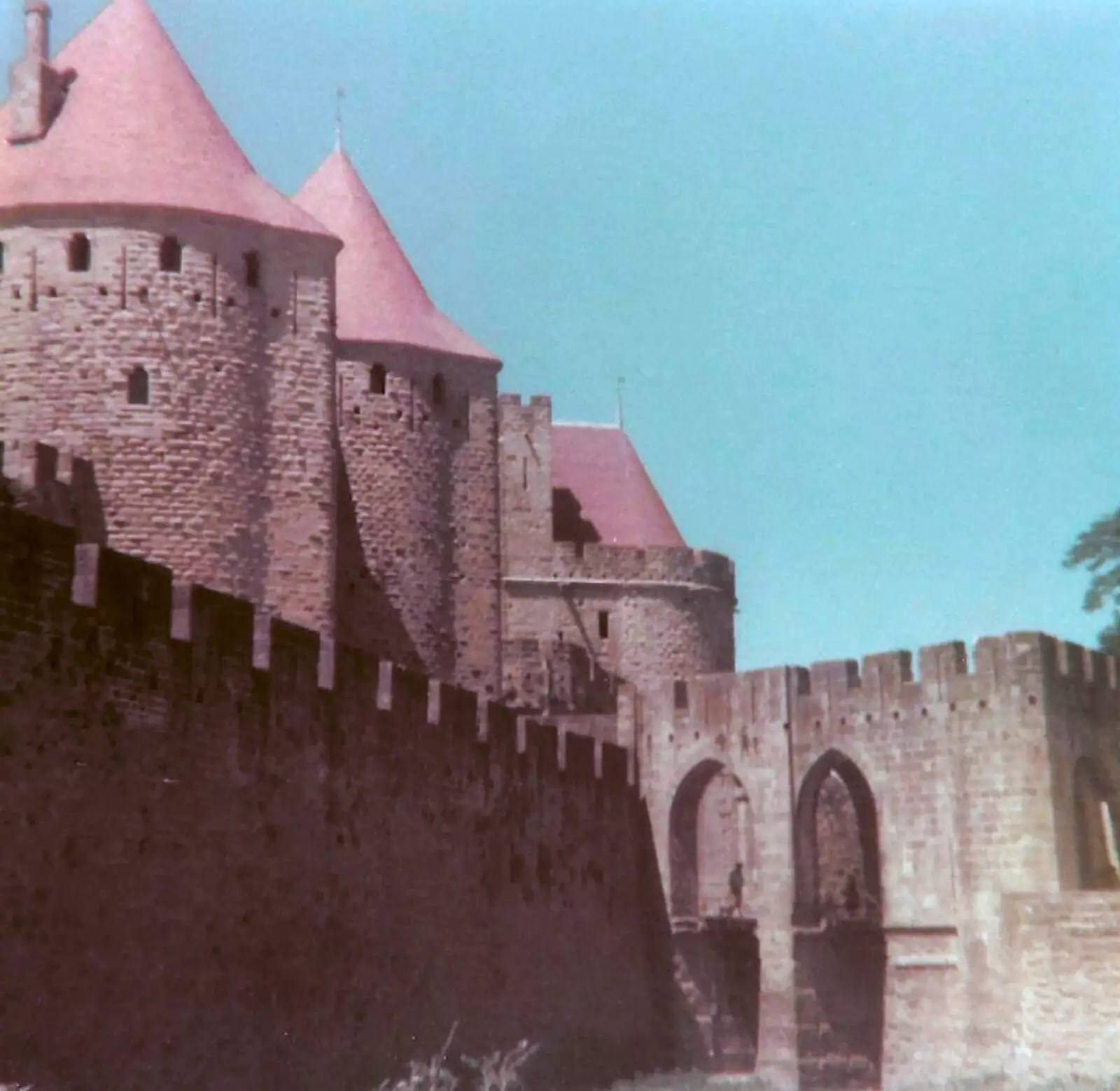 The Porte Narbonnaise, from A Trip to Bram, Aude, France - 25th July 1980