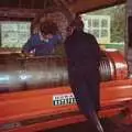 The harvest goes into the press at Wootton, Constructing a Vineyard, Harrow Road, Bransgore, Dorset - 1st September 1981