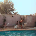 Camping with Sean, The Camargue, South of France, 15th July 1982, Dave by the side of La Marine II's pool